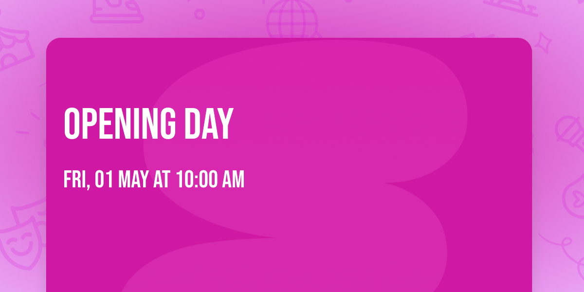 Opening Day \u26f3\ufe0f