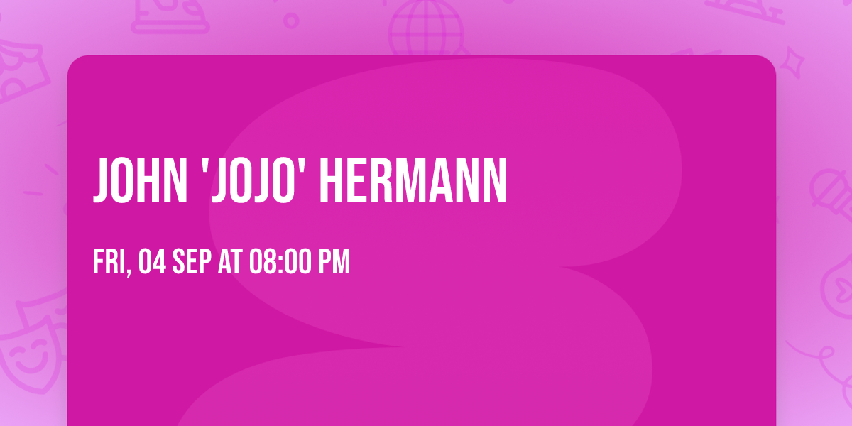 John 'jojo' Hermann