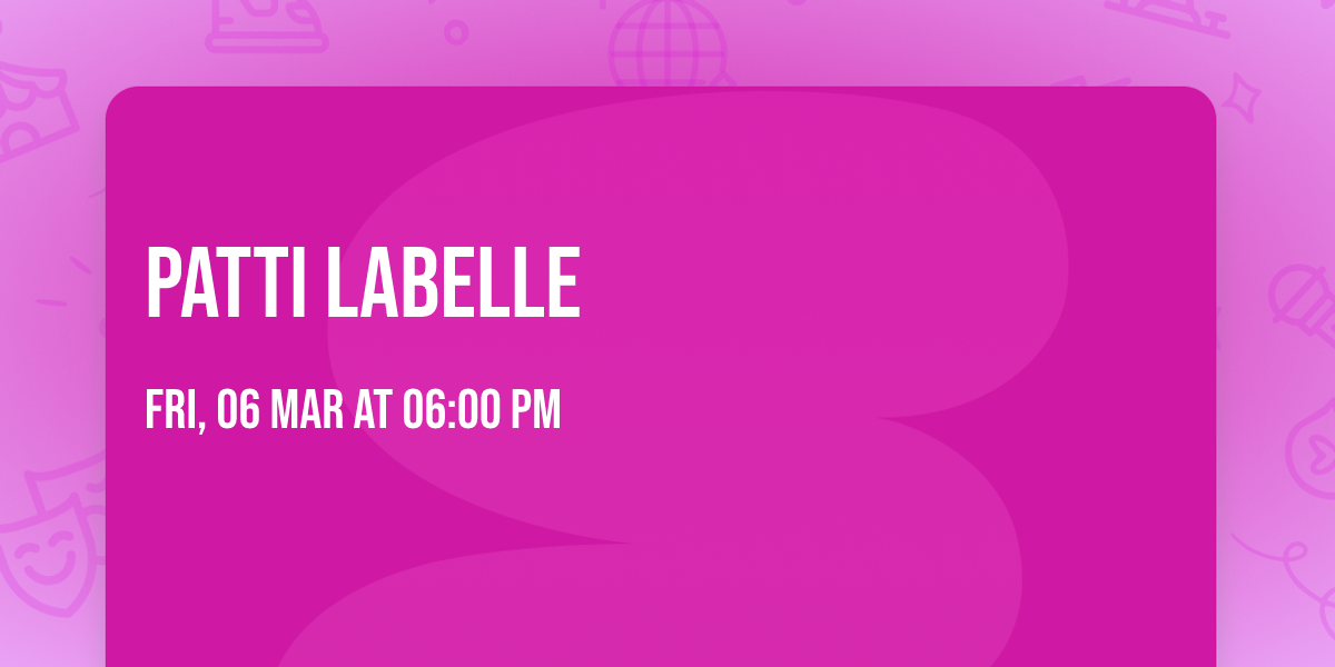 Patti LaBelle