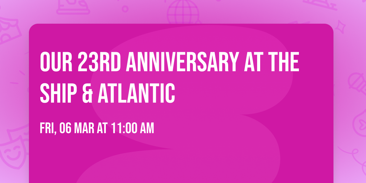 Our 23rd Anniversary at The Ship & Atlantic