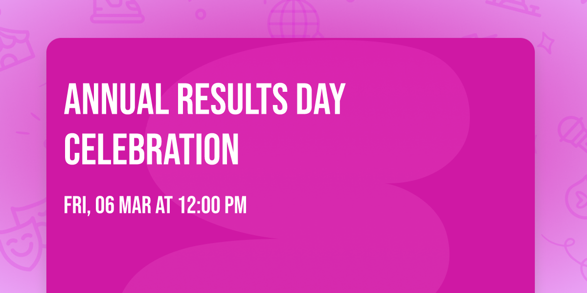 Annual Results Day Celebration