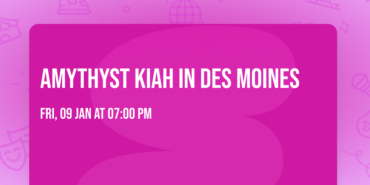 Amythyst Kiah in Des Moines