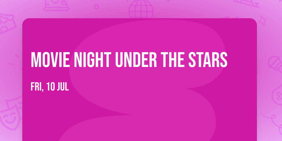 Movie Night Under the Stars