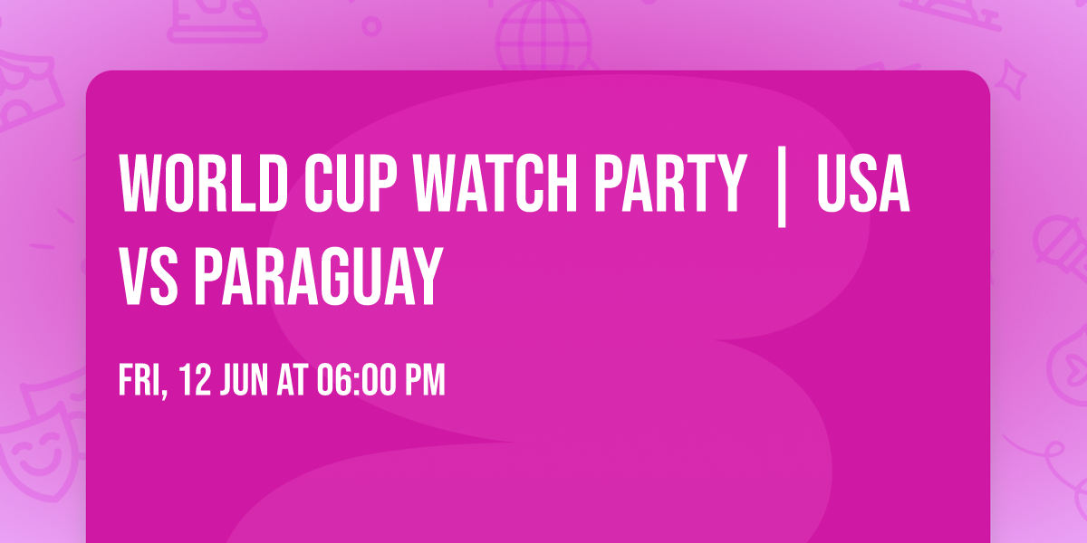 World Cup Watch Party | USA vs Paraguay — 3000 Landerholm Circle SE, Bellevue, WA, United States, Washington 98007