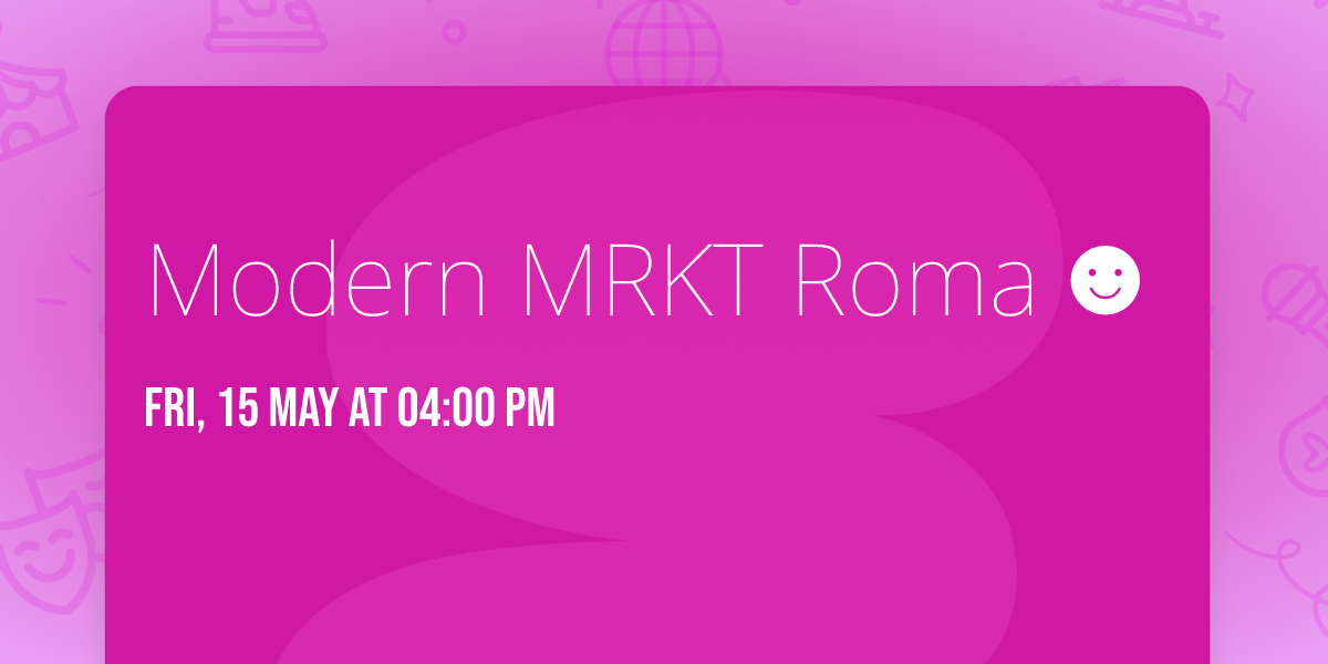 Modern MRKT Roma \u263b