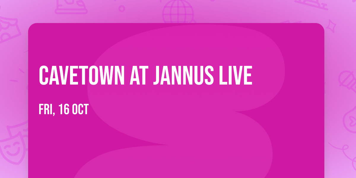 Cavetown at Jannus Live