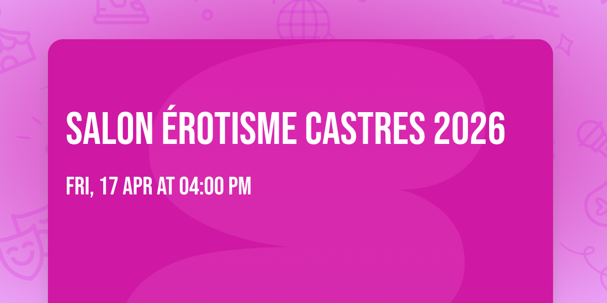 Salon \u00e9rotisme castres 2026