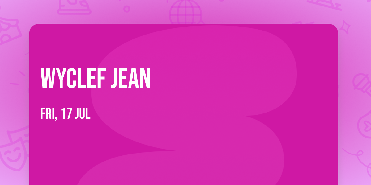 Wyclef Jean