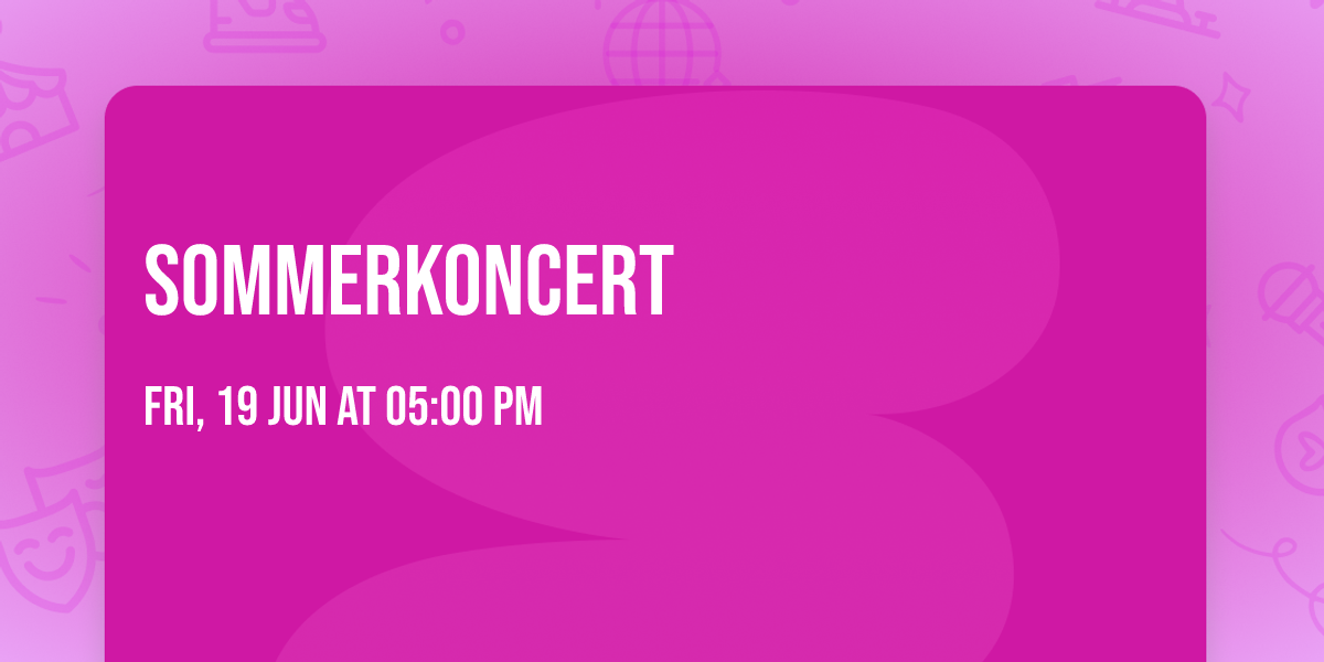 Sommerkoncert