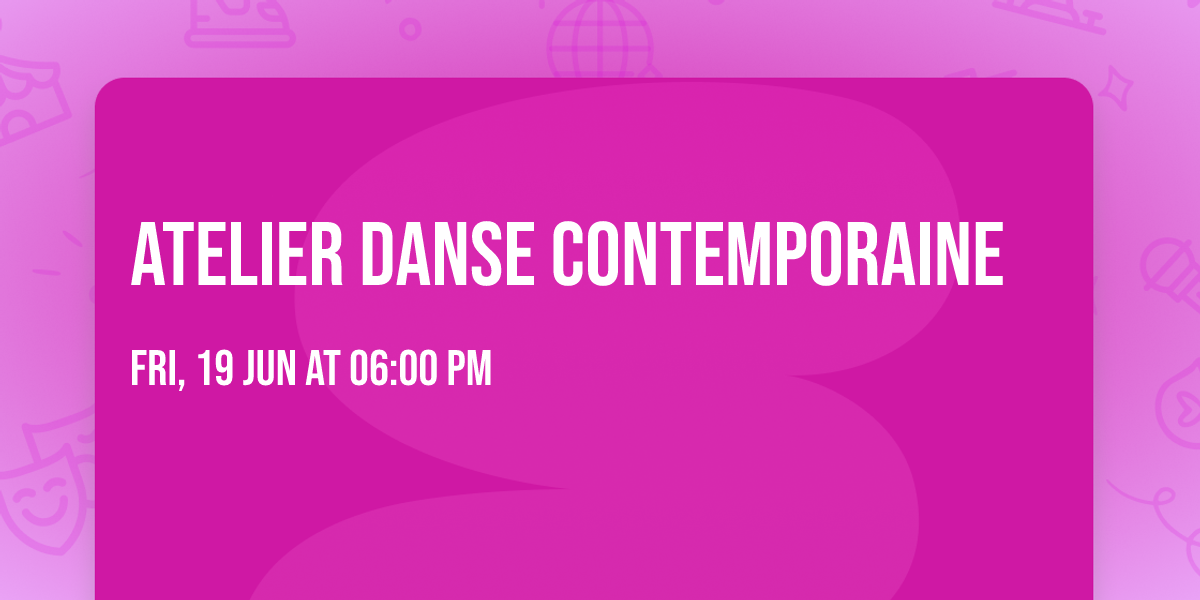 Atelier Danse Contemporaine