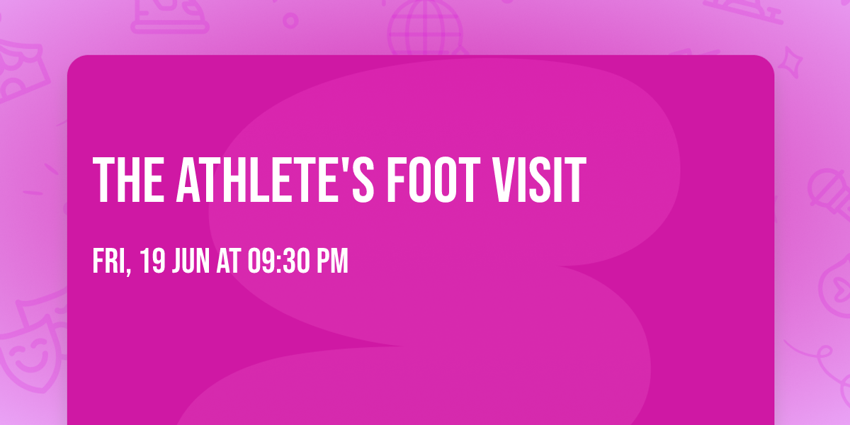The Athlete's Foot Visit