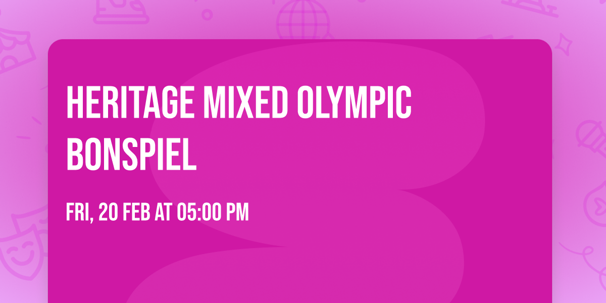 Heritage Mixed Olympic Bonspiel