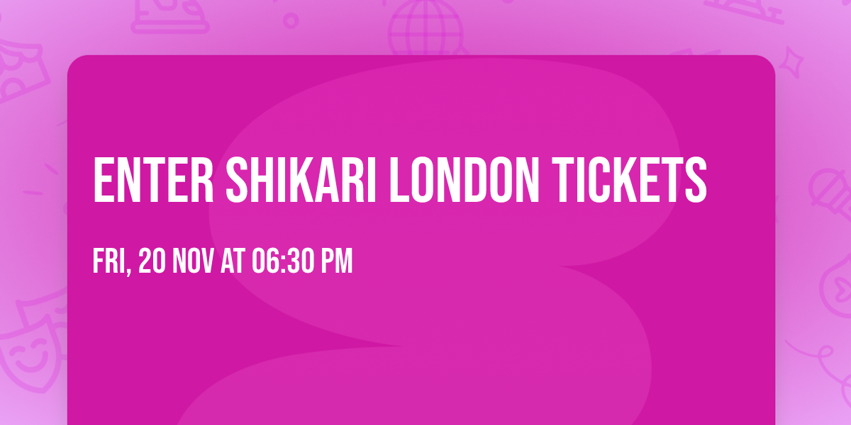 Enter Shikari London Tickets