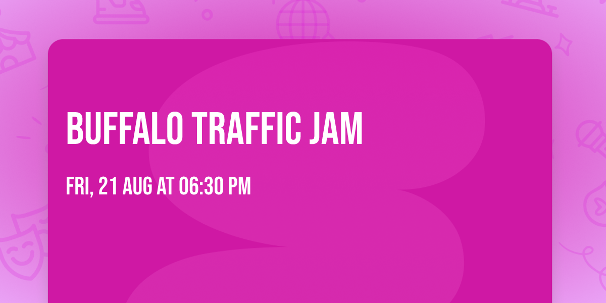 Buffalo Traffic Jam