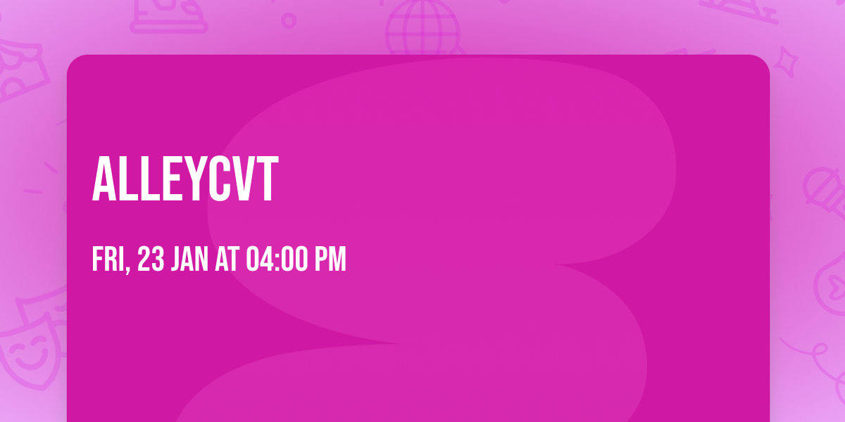 ALLEYCVT