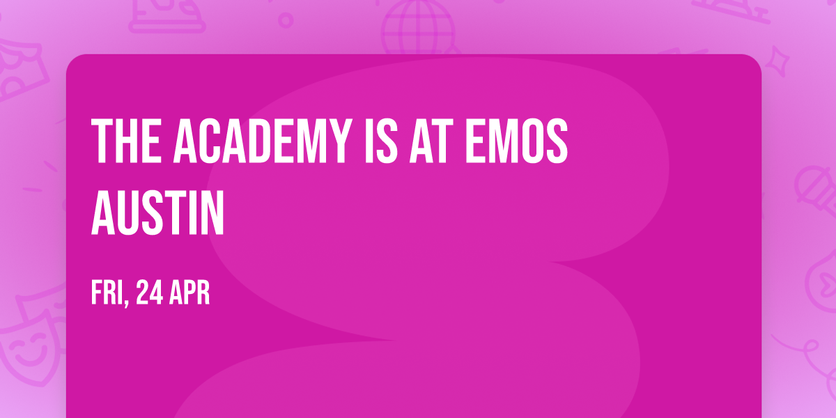 The Academy Is at Emos Austin
