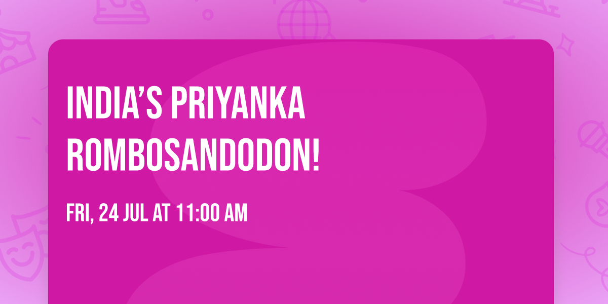 India\u2019s Priyanka Rombosandodon!