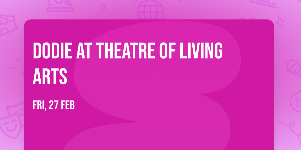 dodie at Theatre of Living Arts