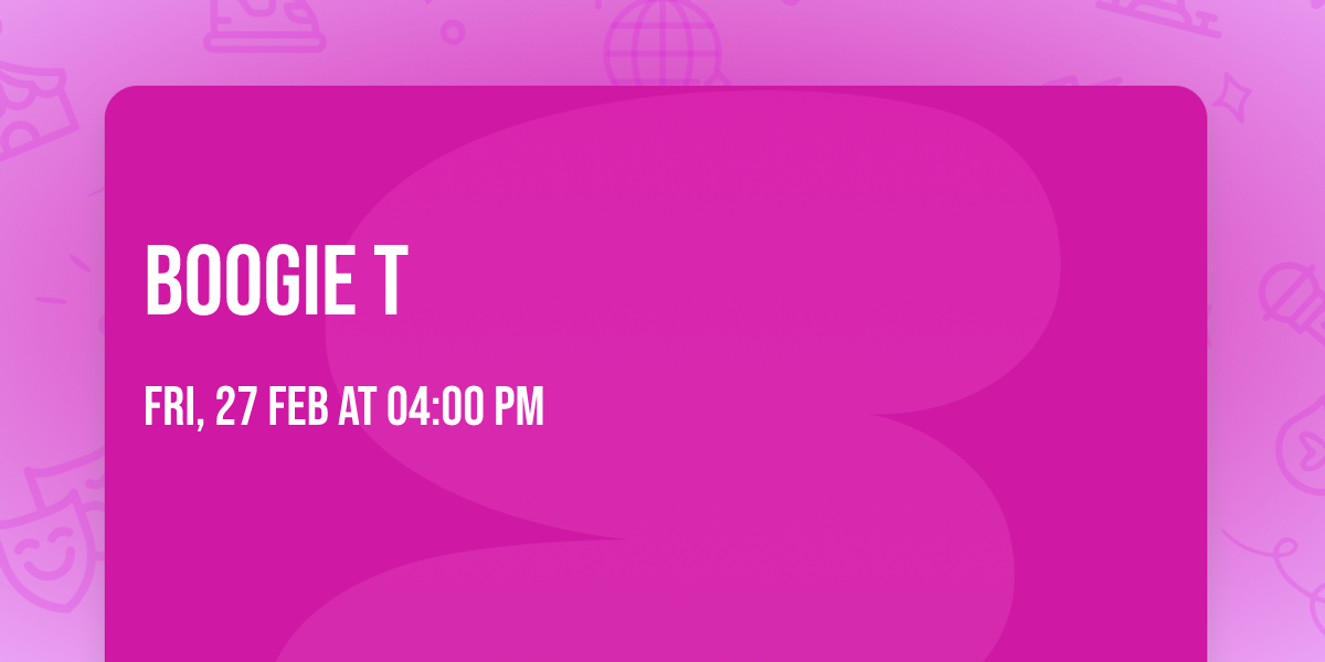 Boogie T