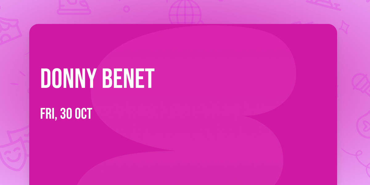 Donny Benet