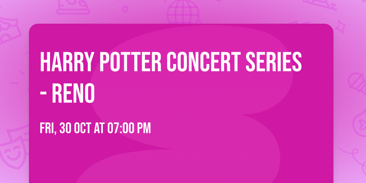 Harry Potter Concert Series - Reno