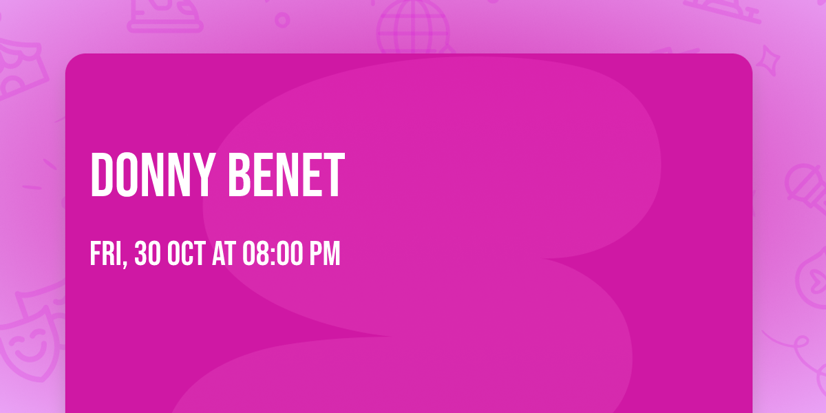 Donny Benet
