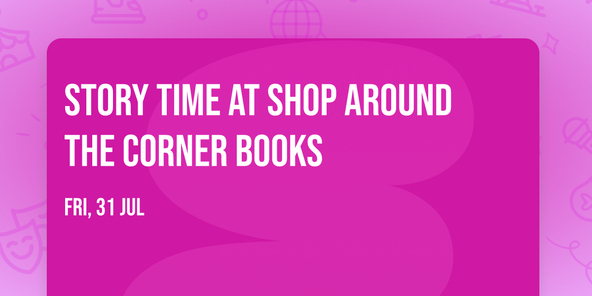 Story Time at Shop Around the Corner Books