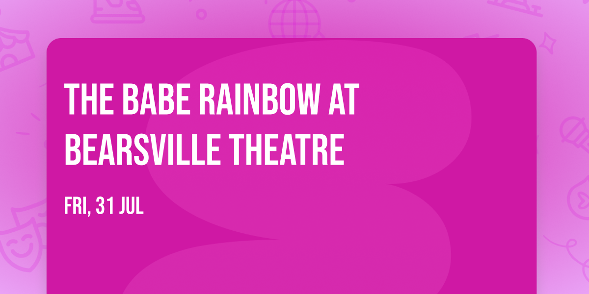 The Babe Rainbow at Bearsville Theatre