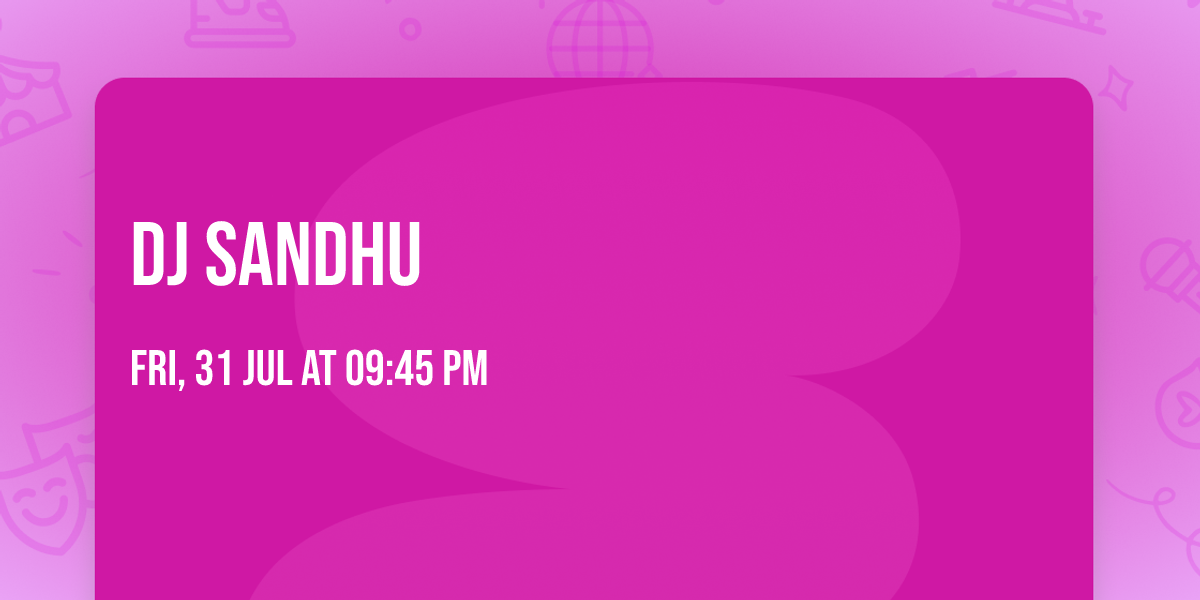 DJ Sandhu