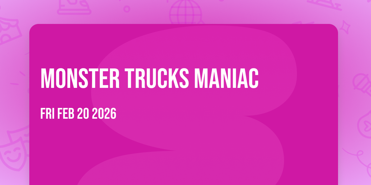 Monster Trucks Maniac