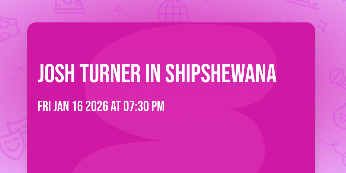 Josh Turner in Shipshewana