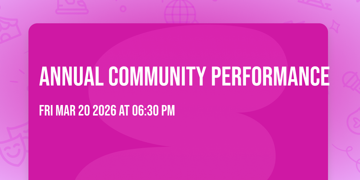 Annual Community Performance