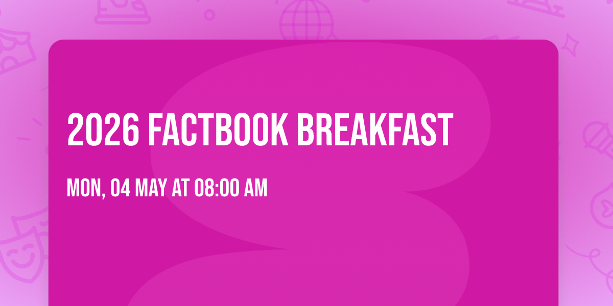 2026 Factbook Breakfast