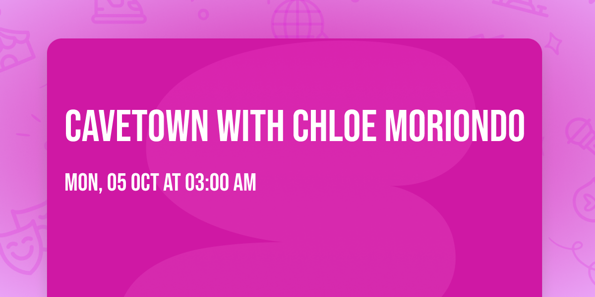 Cavetown with Chloe Moriondo