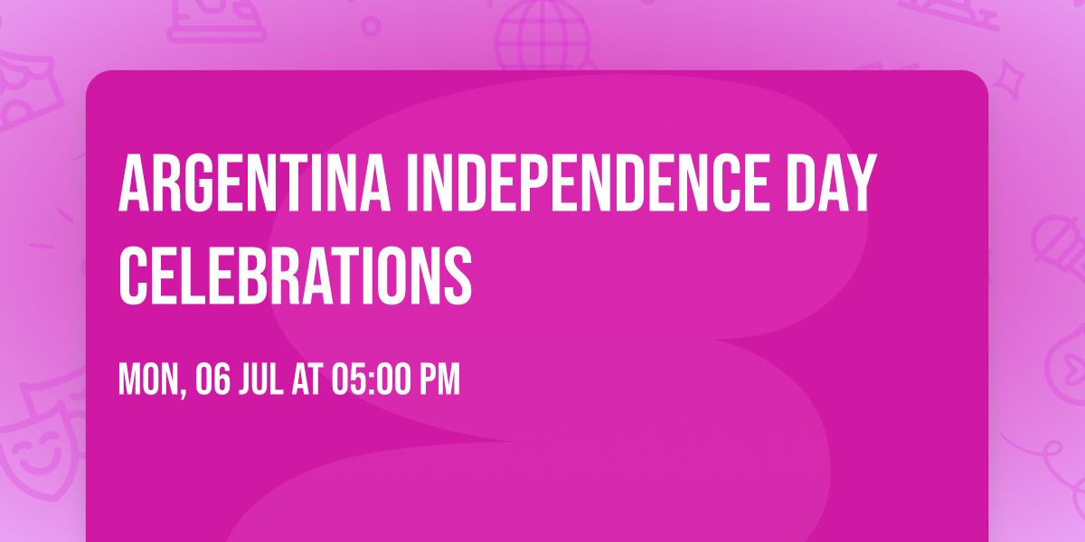 Argentina Independence Day Celebrations