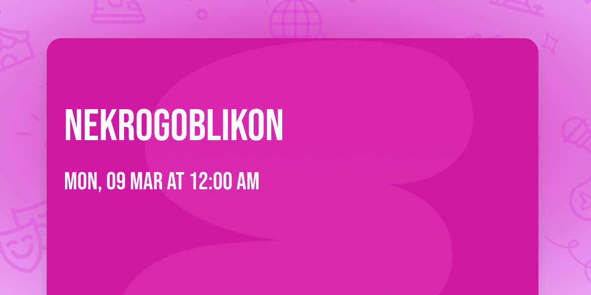 Nekrogoblikon