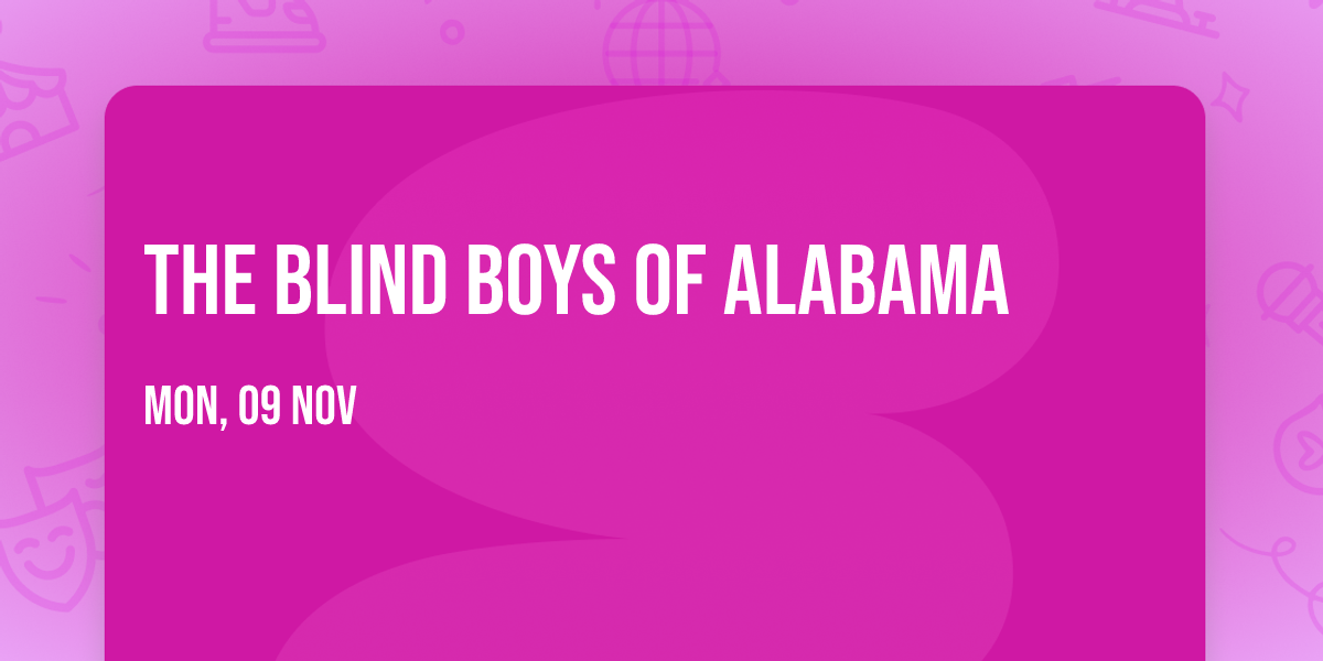 The Blind Boys of Alabama