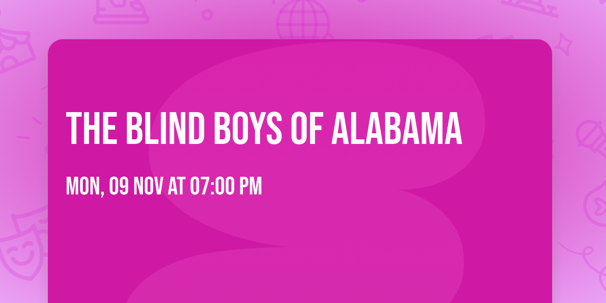 The Blind Boys of Alabama