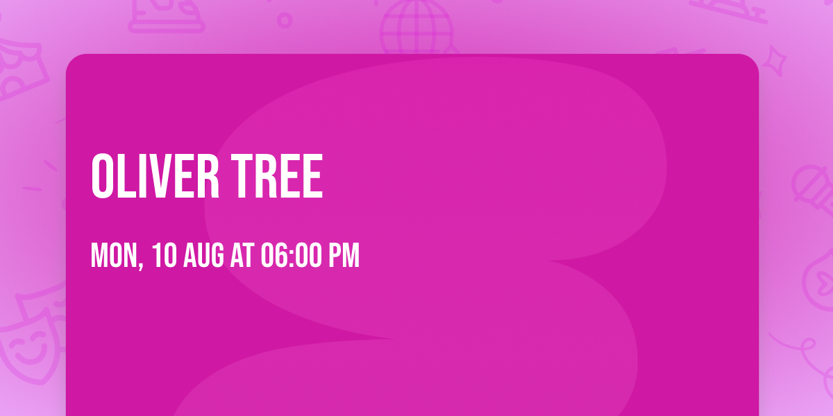Oliver Tree