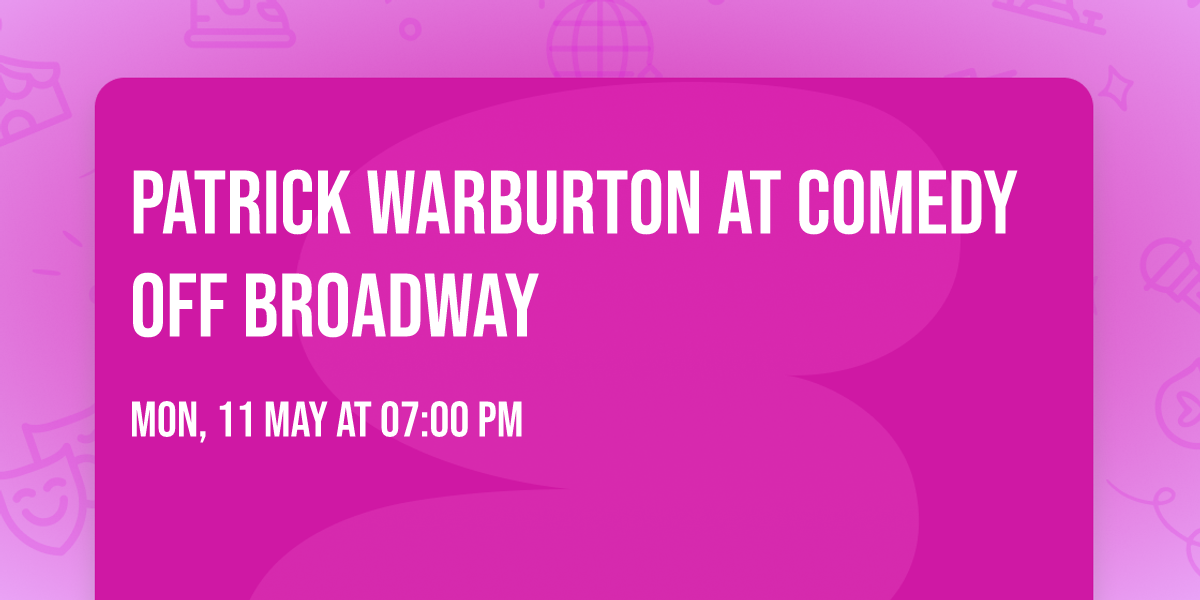 Patrick Warburton at Comedy Off Broadway