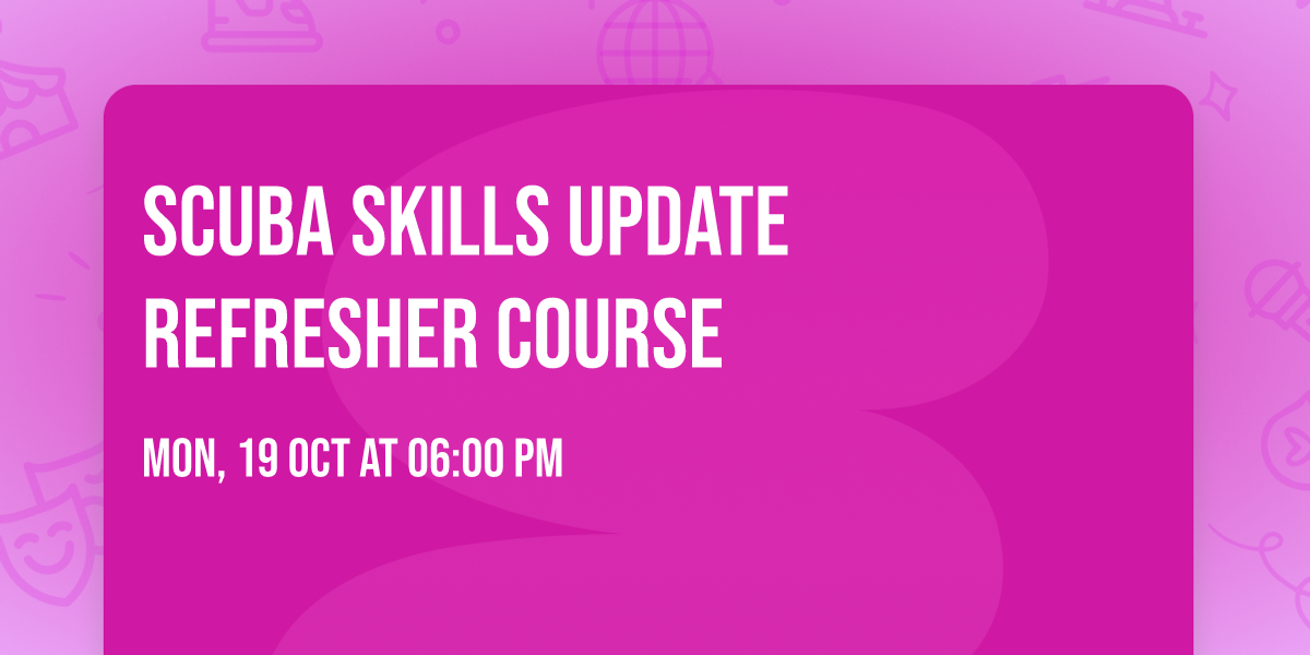 Scuba Skills Update Refresher Course