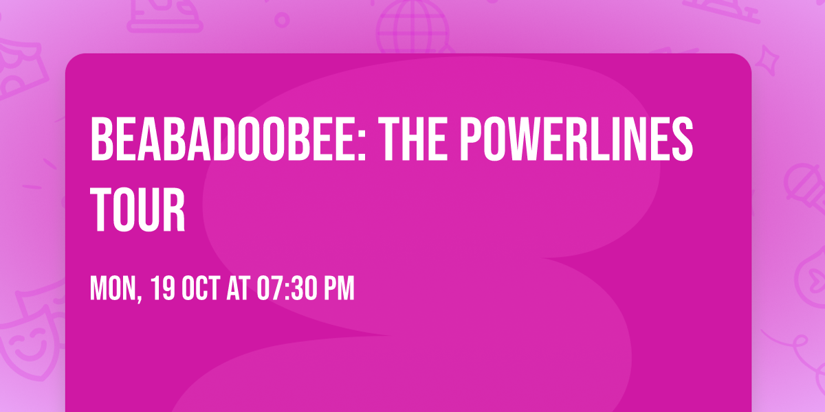 beabadoobee: The Powerlines Tour