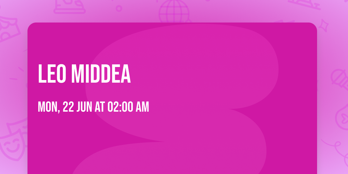 Leo Middea