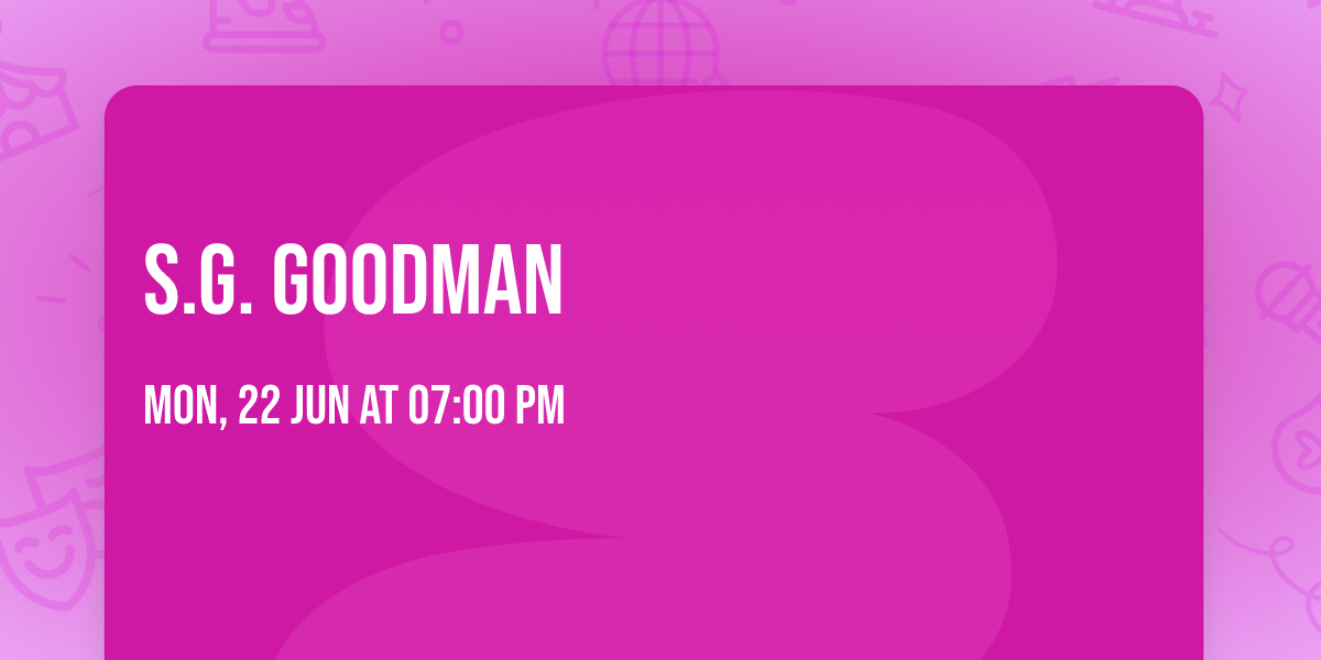 S.G. Goodman