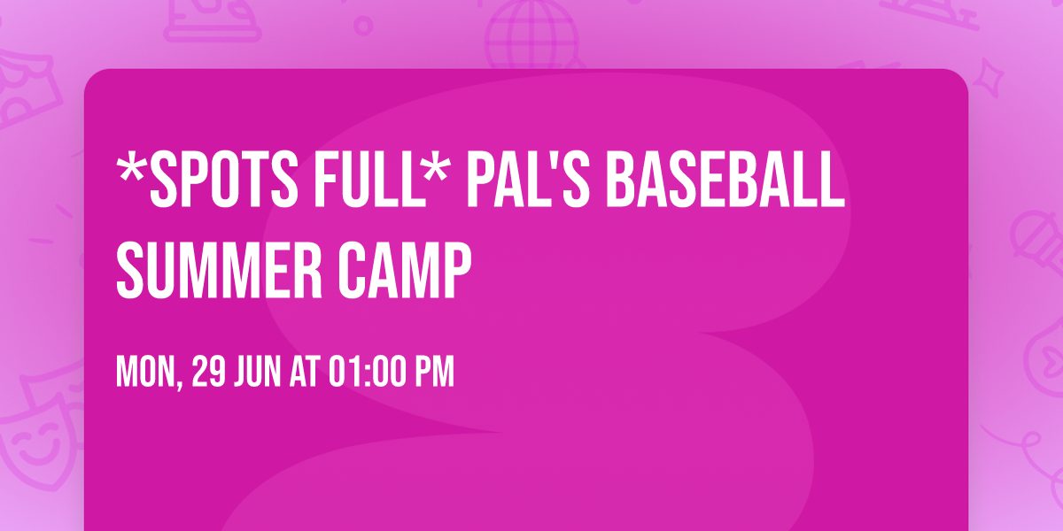 *SPOTS FULL* PAL's Baseball Summer Camp — 220 NW Irving St, Port St Lucie, FL 34983, United States
