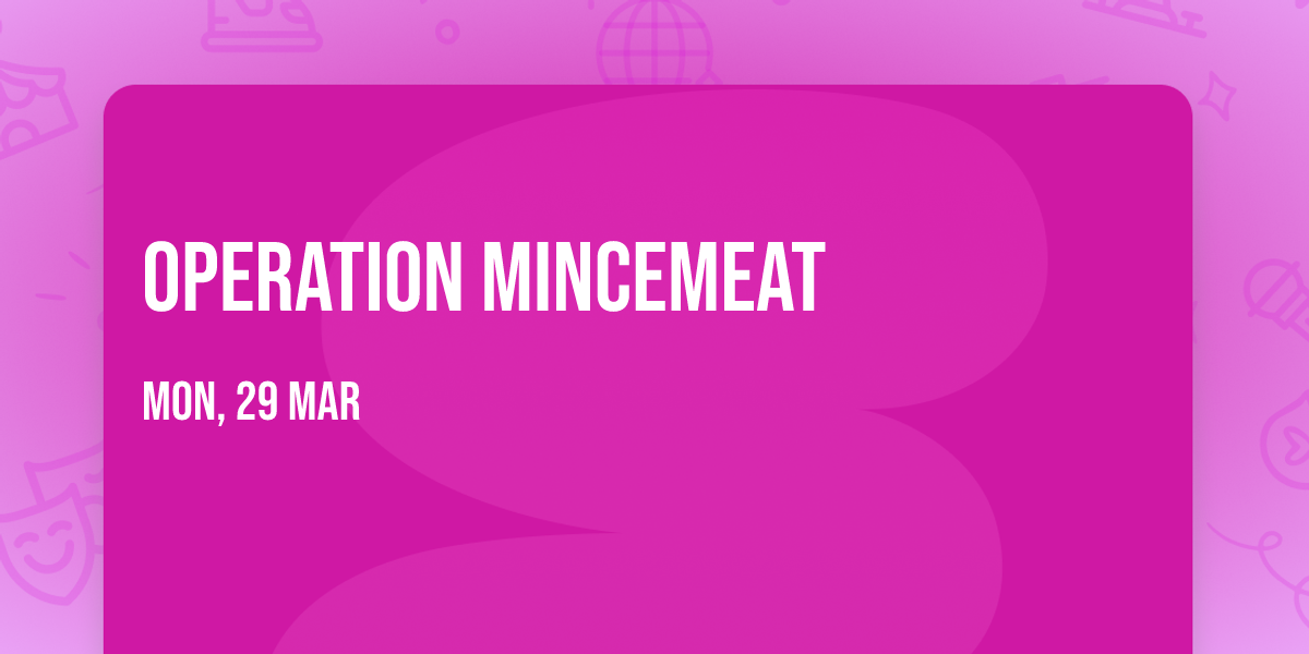 Operation Mincemeat