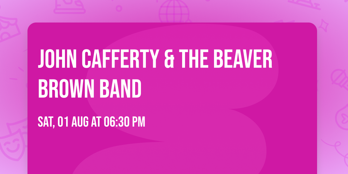 John Cafferty & The Beaver Brown Band