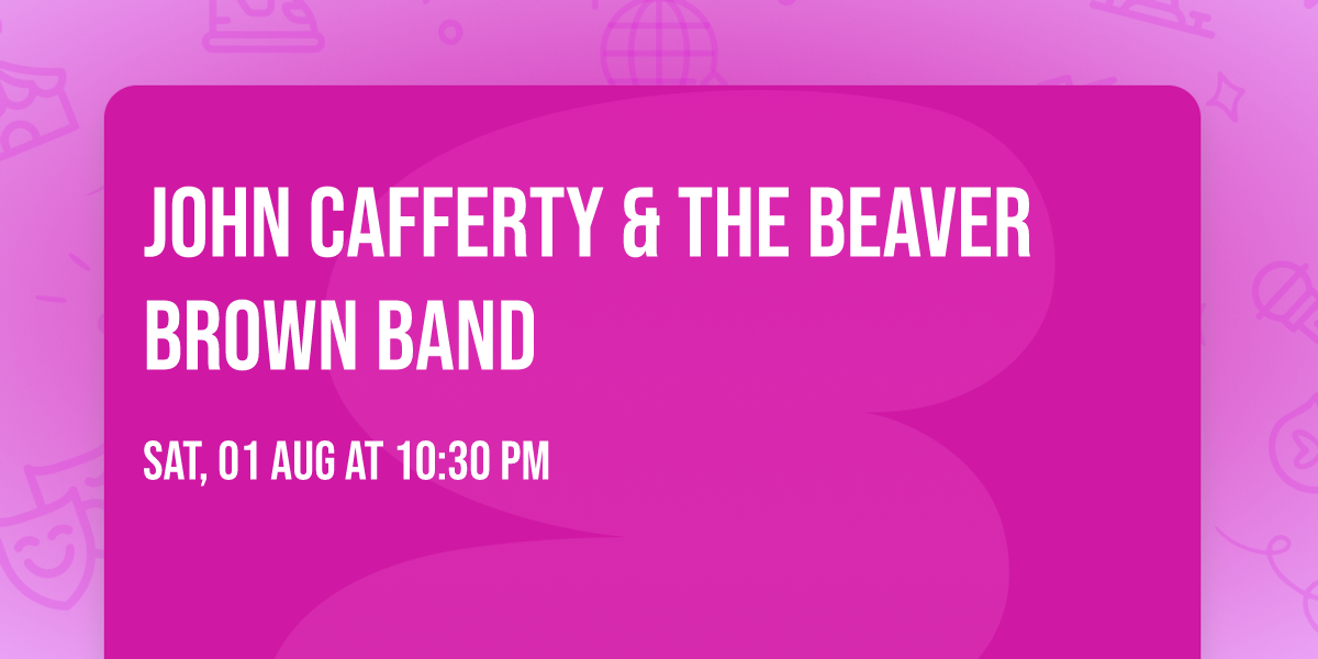 John Cafferty & The Beaver Brown Band