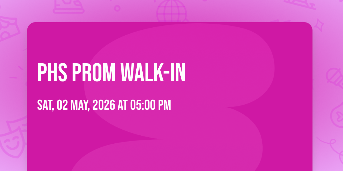 PHS Prom Walk-In, 1200 18th St, Perry, IA, United States, Iowa 50220, 2 ...