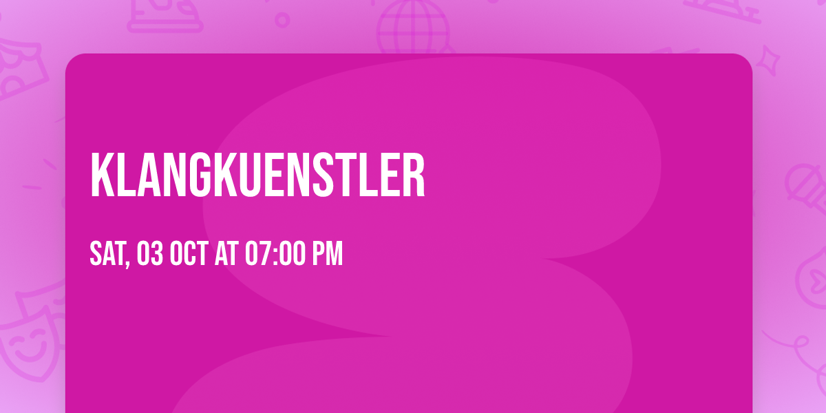 Klangkuenstler